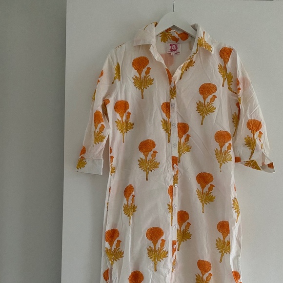 Midi length Victoria Dunn Buttercup French Quarters, Size S - Picture 1 of 4